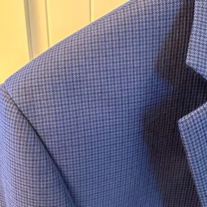 Lauren by Ralph Lauren blue checked sportcoat, EUC, size 42L